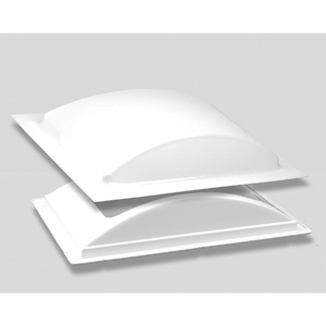 White 14" x 22" Low Profile Skylight Kit