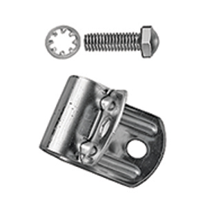 Stainless Steel 3/4" Tube Mounting Clamps Wide Angle Mirror