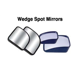 1.5" x 2" Wedge Convex Mirror