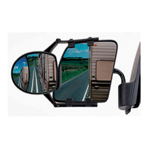 Clip-On Dual-View Towing Mirror
