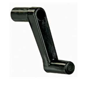 Black Plastic 1" Window Crank