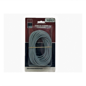 WCM Carded Gray 1/8"x 20' Screen Spline