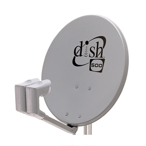 Dual LNB 22" Dish 500 Antenna Kit