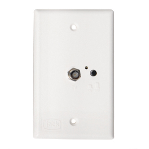 White Wall Mount Antenna Power Supply