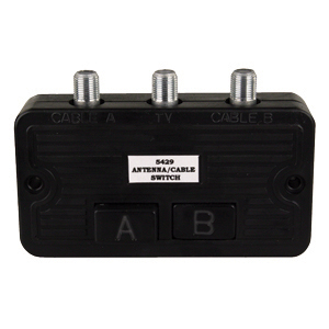 Cable TV A/B Switch Box
