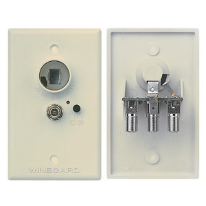 Ivory Power Receptacle