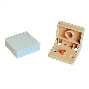 White Weatherproof TV Jack