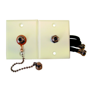 Colonial White Cable TV Kit