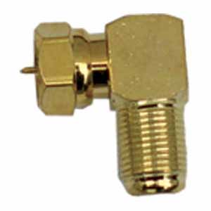 Right Angle F Adapter