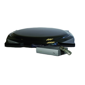 Black TracVision A7 Automatic In-Motion System Satellite