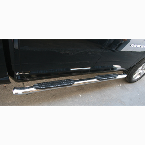 Polished SS 4" Oval Tube Side Steps