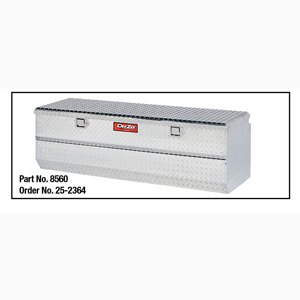 60" Ribbed Chest Stainless Steel Red Label Toolbox