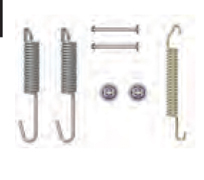 12" Brake Spring & Hardware Kit